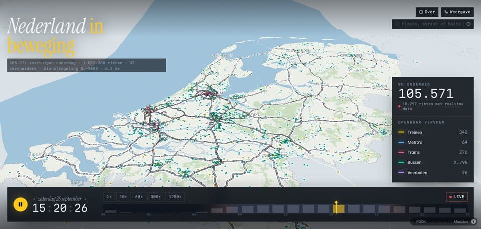 Nederland in beweging screenshot